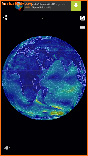 Wind Map 🌪 Hurricane Tracker (3D Globe & Alerts) screenshot