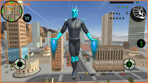 Wind Snow Storm - Gangster City Ice Superhero screenshot