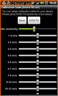 Wind Speed Meter anemometer screenshot