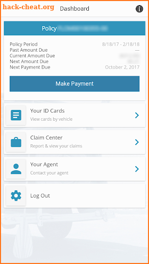 Windhaven® Insurance screenshot