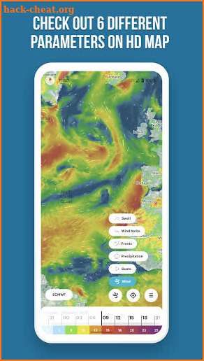 WindHub - nautical charts & detailed weather screenshot