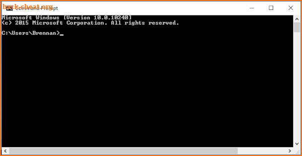 Windows Secret Command Prompt screenshot