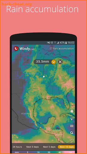 Windy.com lite screenshot