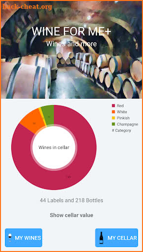 Wine For Me+ (Cellar and Tastings) screenshot