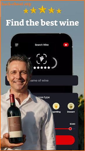 Wine ID: searcher & tracker AI screenshot