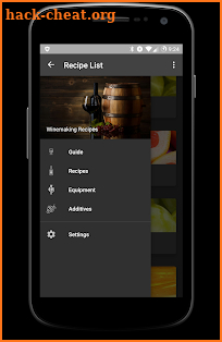 Wine Making Recipes & Logger screenshot