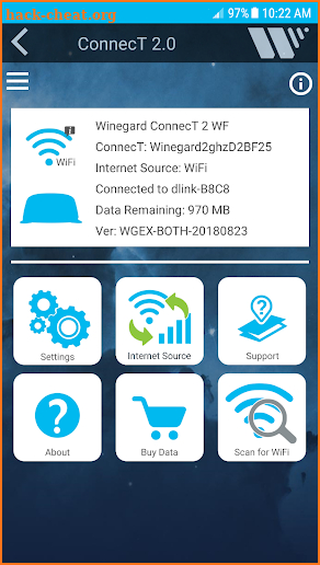 Winegard - Connected screenshot