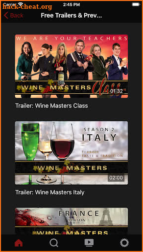 WineMasters.tv screenshot