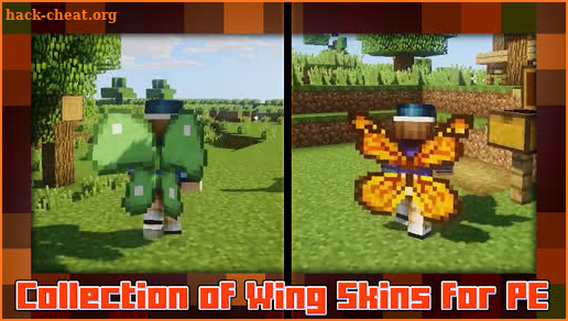 Wing Skins - Elytra Angel Skins screenshot