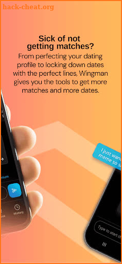 Wingman: AI Dating Coach screenshot