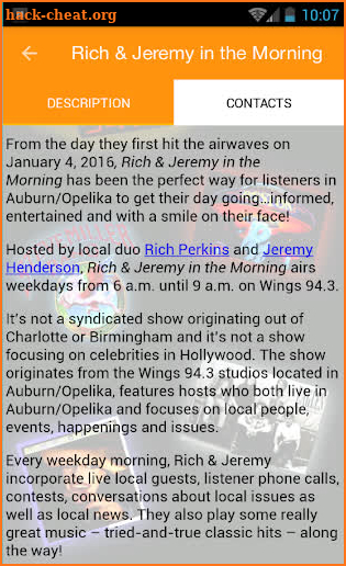 Wings 94.3 screenshot