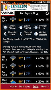 WINK Weather screenshot