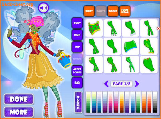 Winks Club Dress Up Dolls screenshot