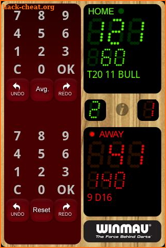 Winmau Darts Scorer screenshot