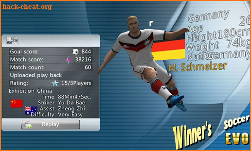 Winner Soccer Evolution screenshot