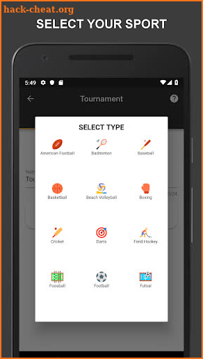 Winner - Tournament Maker App, League Manager screenshot