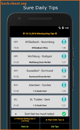 Winning King Betting Tips screenshot