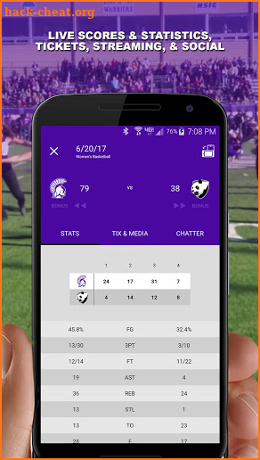 Winona State Warriors GO screenshot