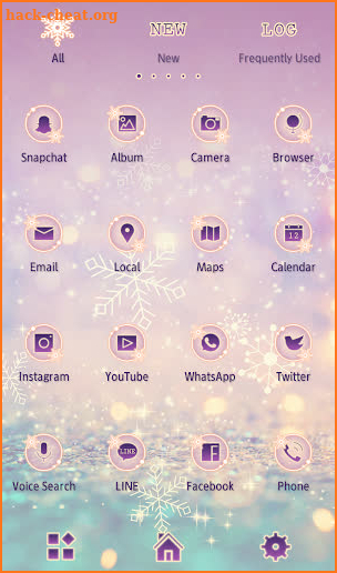 Winter Brilliance Theme +HOME screenshot