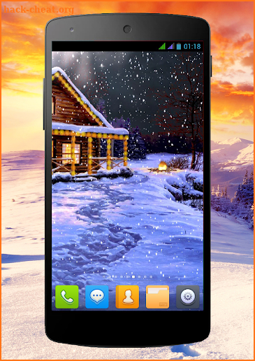 Winter Holiday Pro LWP screenshot