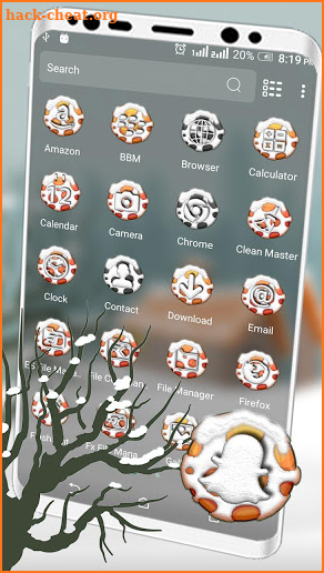 Winter House Launcher Theme screenshot