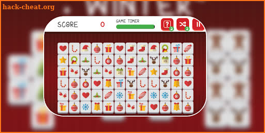 Winter Mahjong screenshot