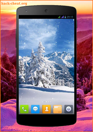 Winter Pro Live Wallpaper screenshot