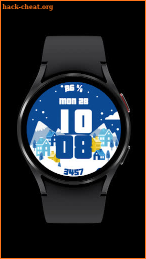 Winter Time: Digital WatchFace screenshot