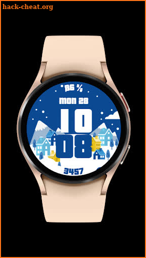 Winter Time: Digital WatchFace screenshot