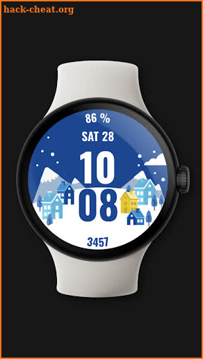 Winter Time Watch Face screenshot