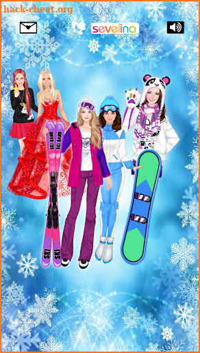 Winter time with warm dressup screenshot