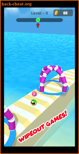 Wipeout Fun Run Race 3D screenshot