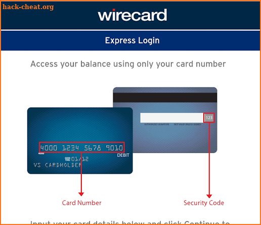 Wirecard for crew screenshot