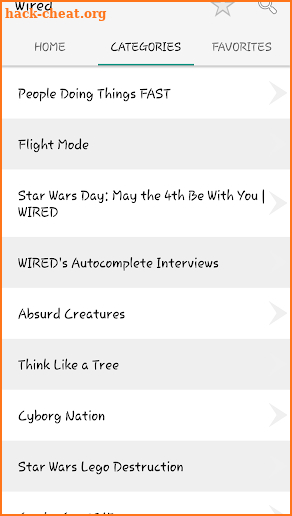 Wired screenshot