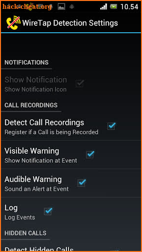 WireTap Detection (Anti Spy) screenshot