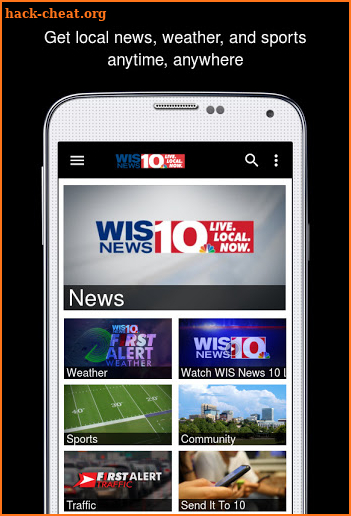 WIS News 10 screenshot