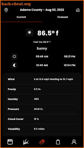 Wisconsin Rut Report screenshot