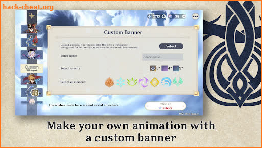 Wish Impact: Genshin Wish Sim screenshot