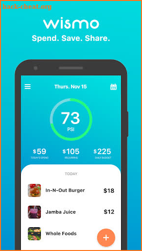 Wismo: Save and Spend Smarter screenshot