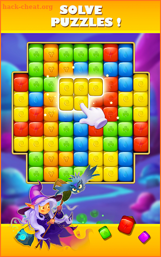 Witch blast - Free toy cube POP matching games screenshot