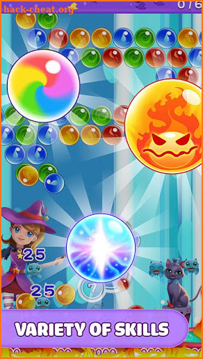 Witch Magic: Bubble Shooter screenshot