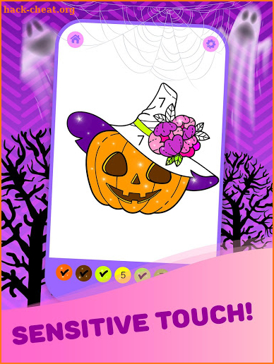 Witch.box - Halloween Coloring by Numbers screenshot