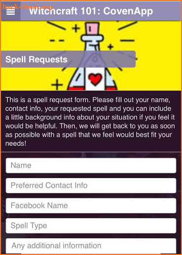 Witchcraft 101: CovenApp screenshot