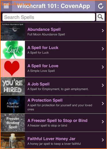 Witchcraft 101: CovenApp screenshot