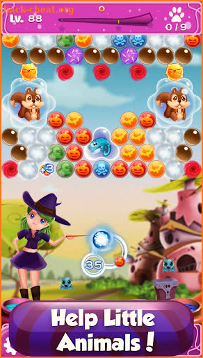 WitchLand - Magic Bubble Shooter screenshot