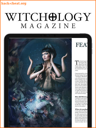 Witchology Magazine screenshot