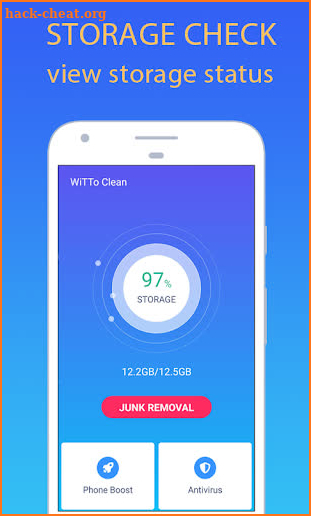 WiTTo Clean - Save Space and Speed-up the Phone screenshot