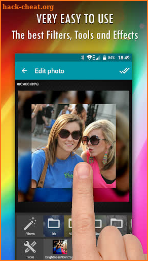 Wizard Photo Editor screenshot