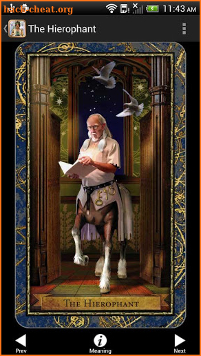 Wizards Tarot screenshot