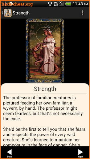 Wizards Tarot screenshot